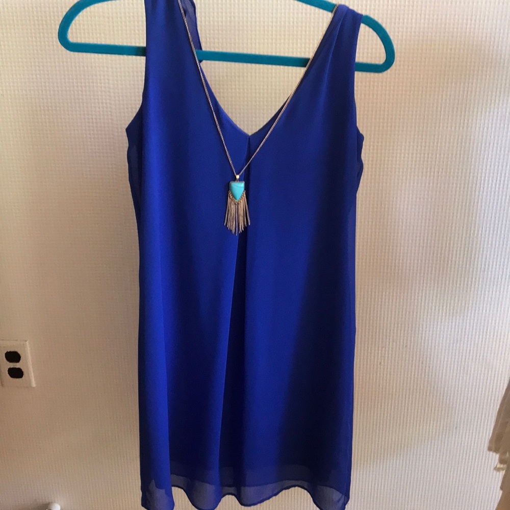 BCX royal blue formal dress